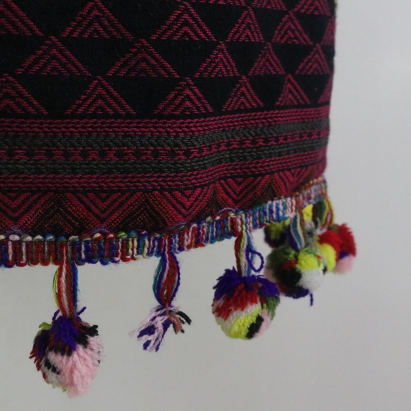 Zara Red Pattern Tunic S Dress - Picture 6 of 8